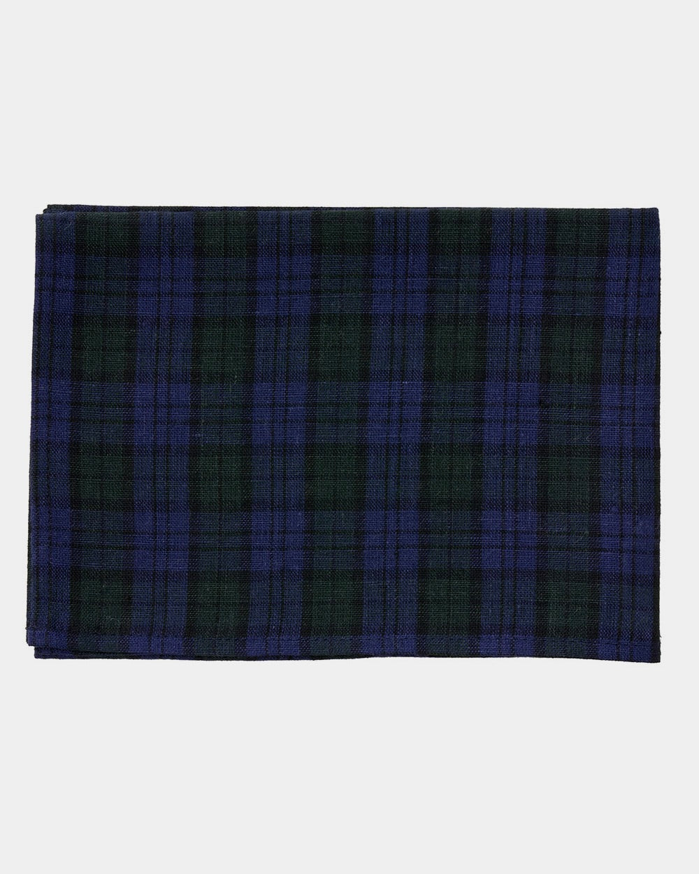 Plaid Linen Kitchen Cloth | Blue & Green Multi-Purpose Towel