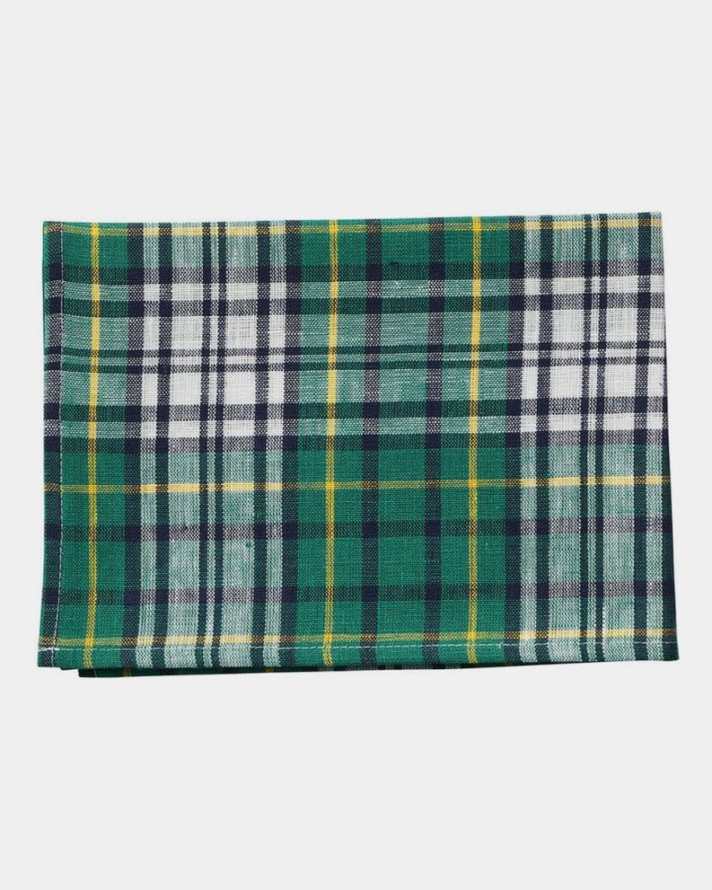Classic Plaid Linen Kitchen Cloth | Durable Multi-Purpose Towel